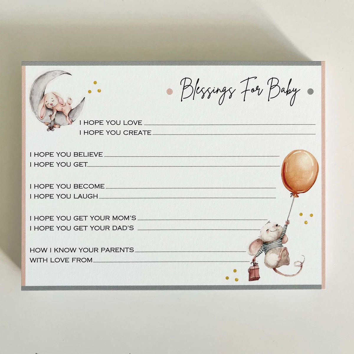 Blessing for Baby Shower