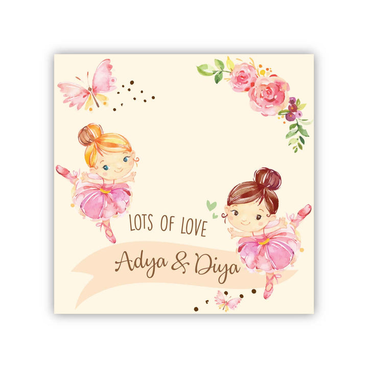 Gift Tag for Sister - Set of 24 (Themes Available)