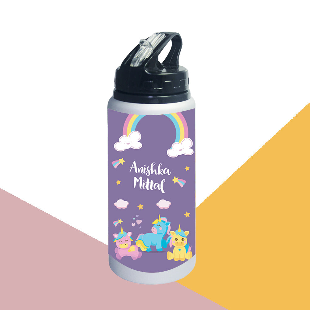 Personalised Sipper Bottle- Baby Unicorn