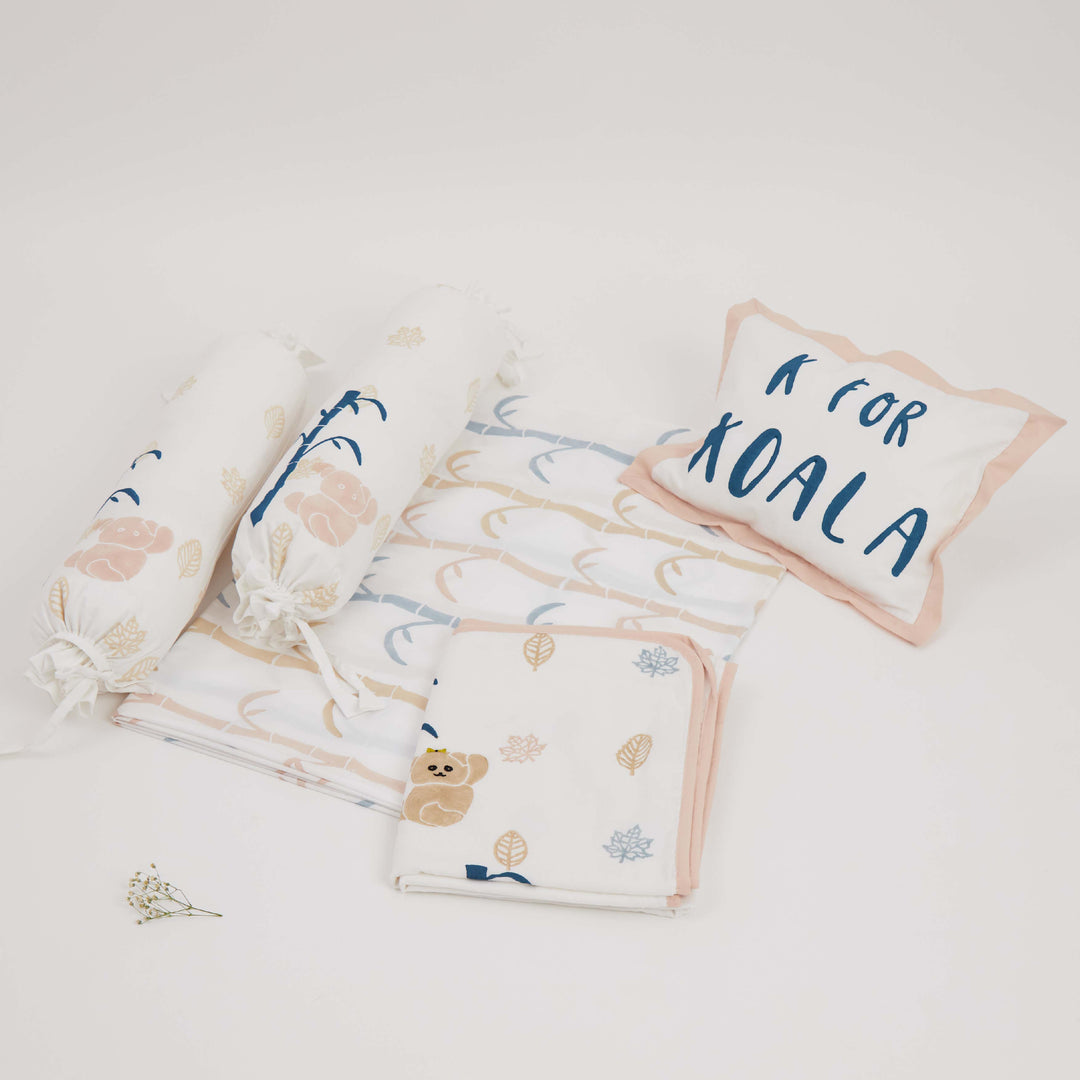 Cot Bedding Set- K For Koala