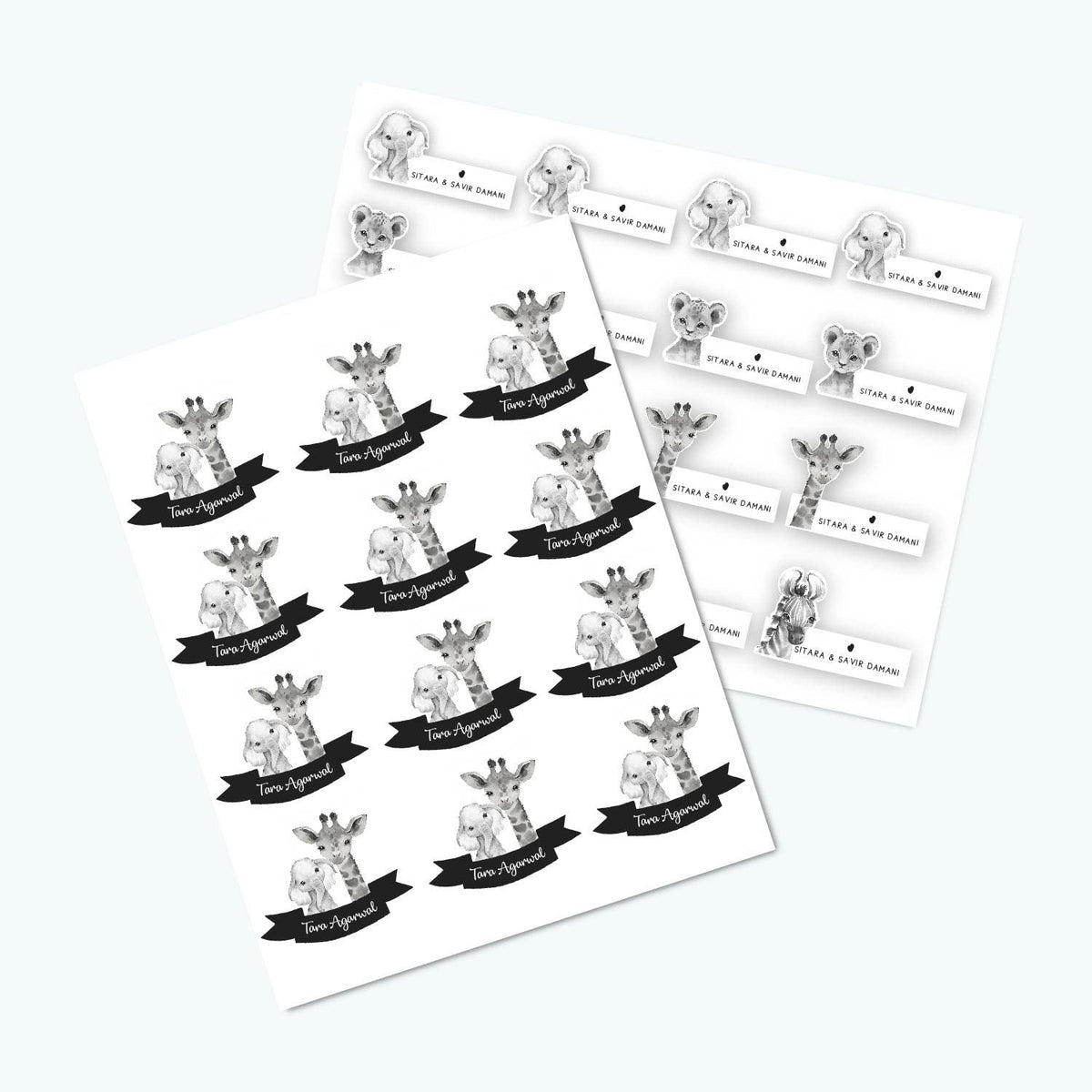 Sticker Sheet - Set of 2 (Themes Available)