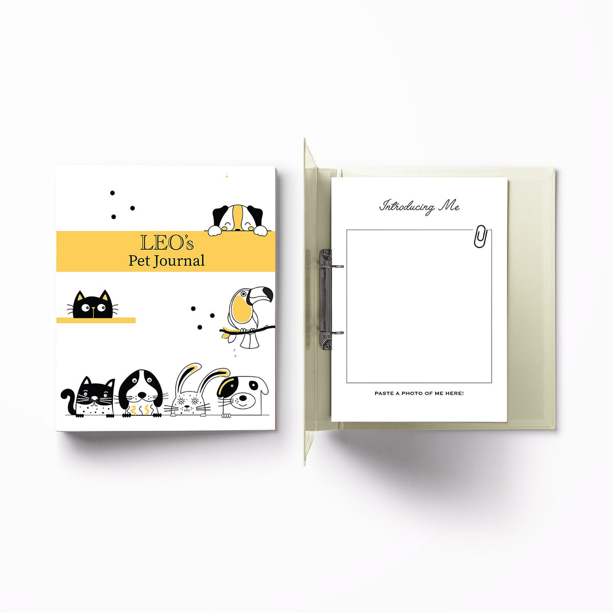 Pet Journal (Themes Available)