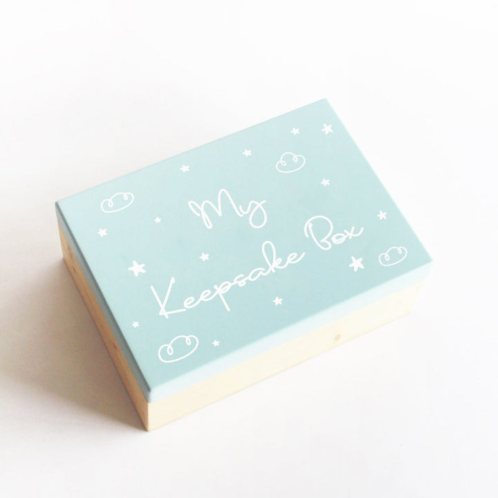 My Keepsake Box (Star Theme) - Blue