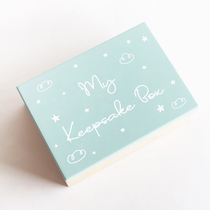 My Keepsake Box (Star Theme) - Blue