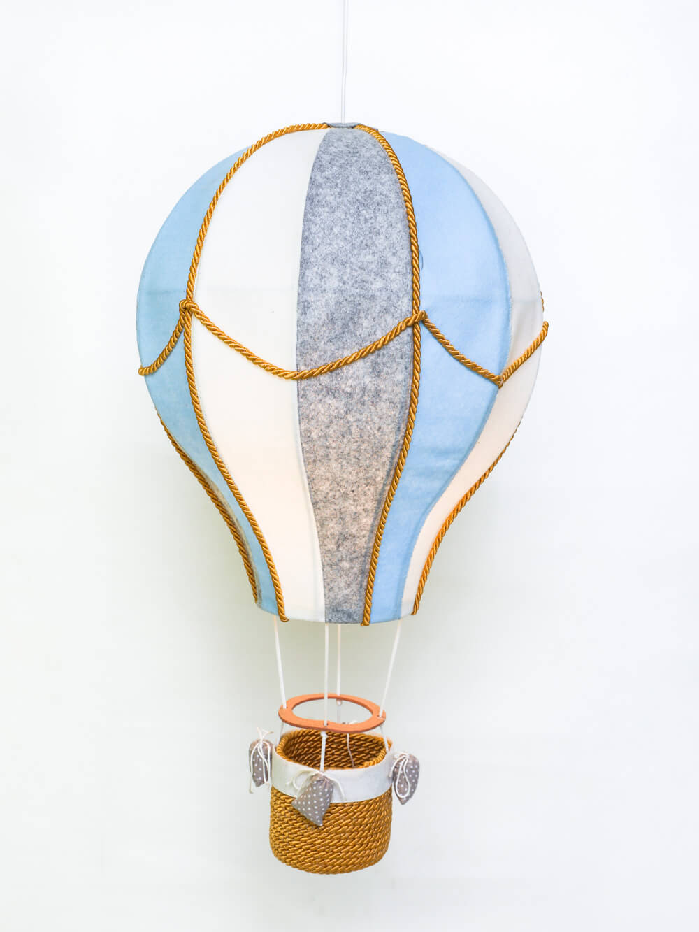 Blue Hot Air balloon lamps