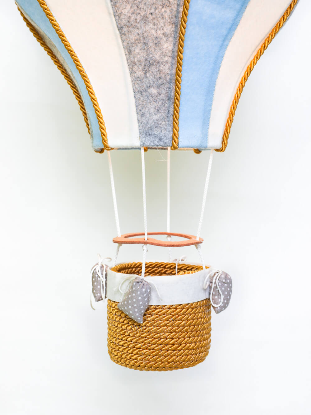 Blue Hot Air balloon lamps