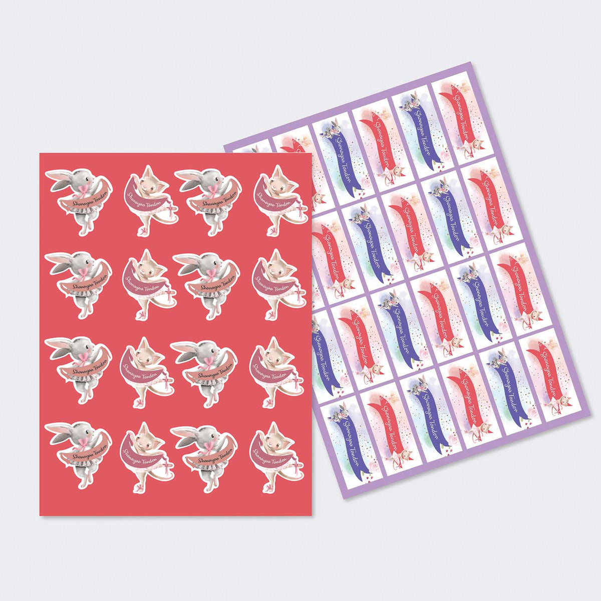 Sticker Sheet - Set of 2 (Themes Available)