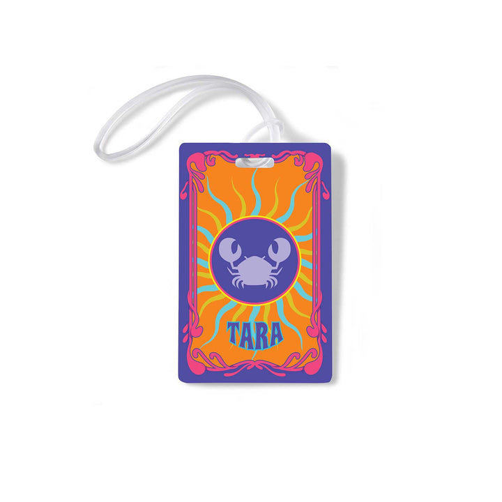 Zodiac Luggage Tags Set of 4 For Girls