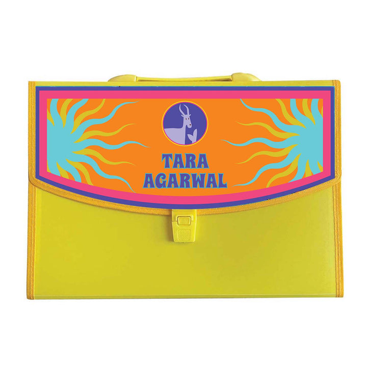 Zodiac Horizontal Divider Folder for Girls