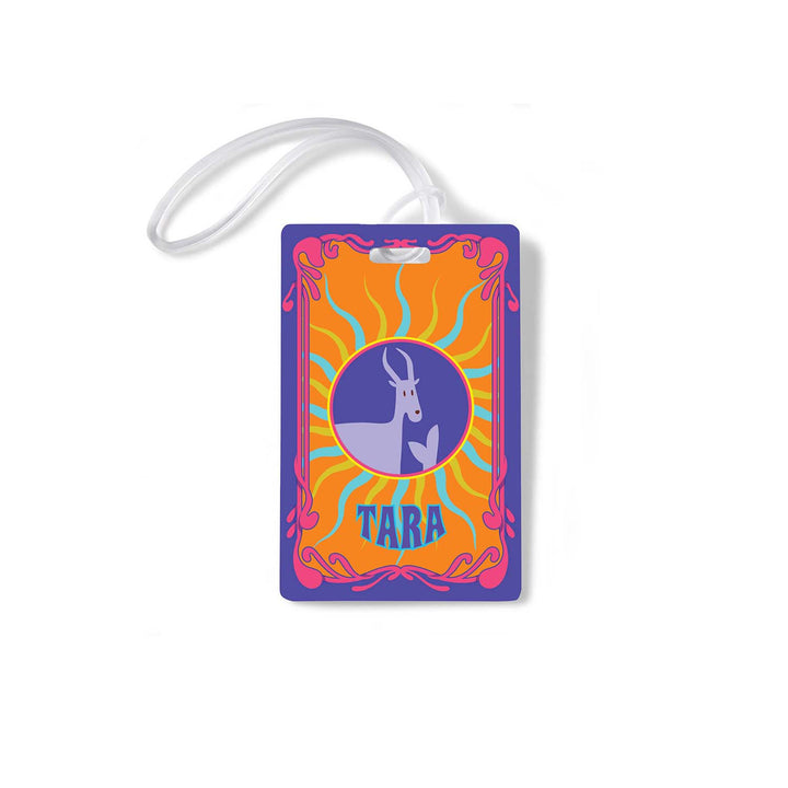 Zodiac Luggage Tags Set of 4 For Girls