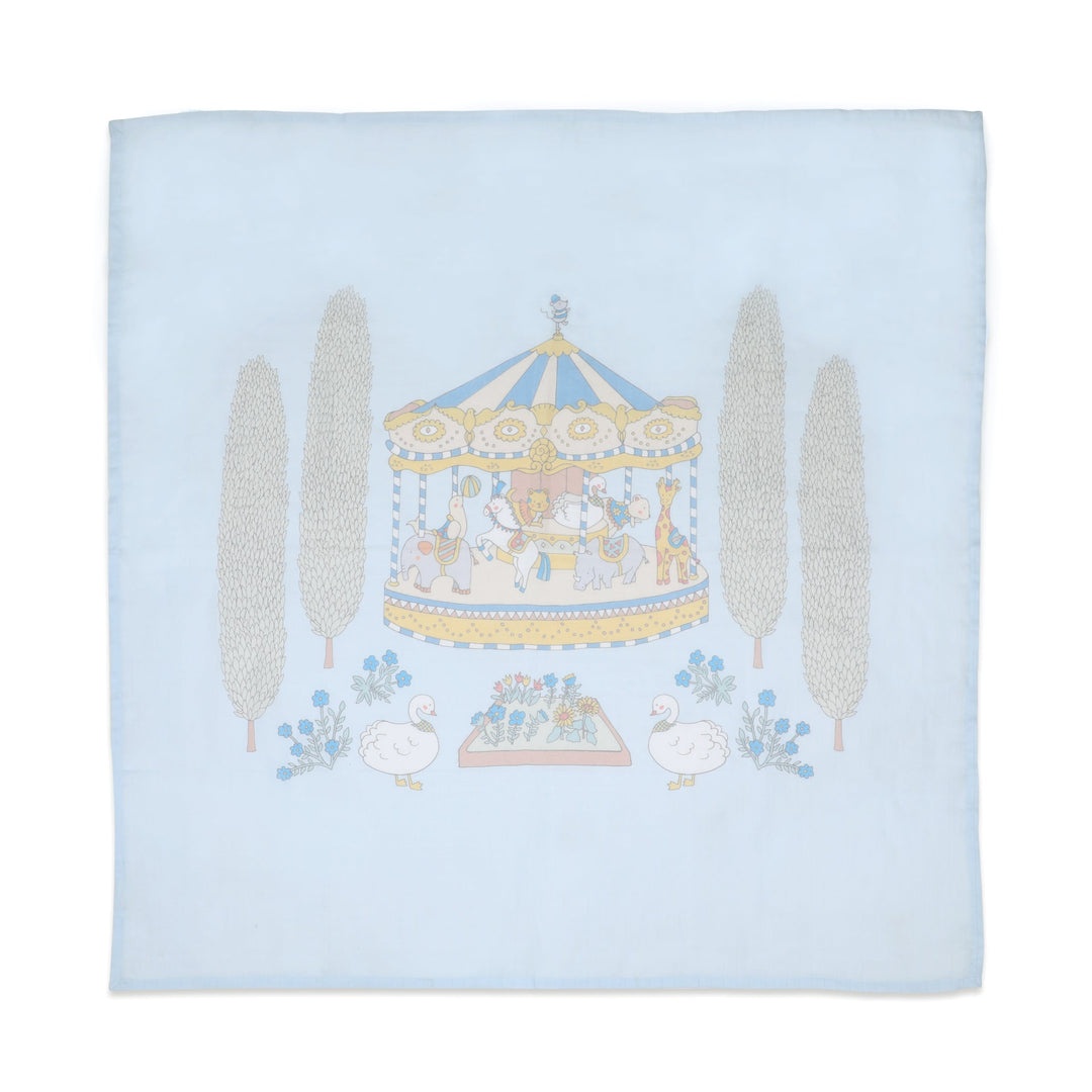 Organic Muslin Swaddles (Set of 2) - Carnival Blue