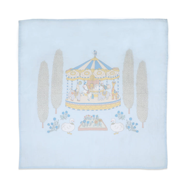 Organic Muslin Swaddles (Set of 2) - Carnival Blue