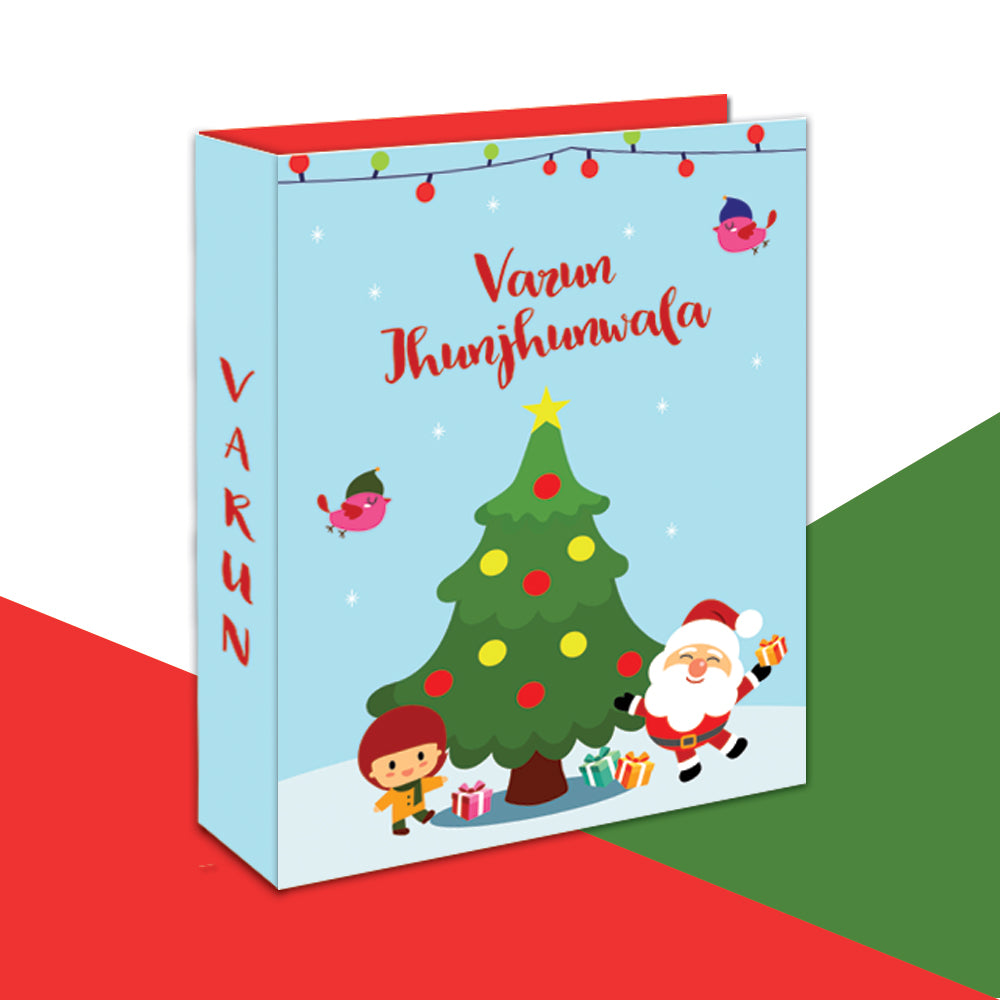 Personalised Box File- Christmas