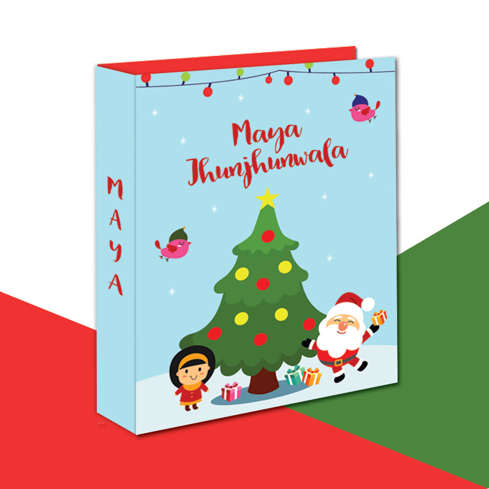 Personalised Box File- Christmas