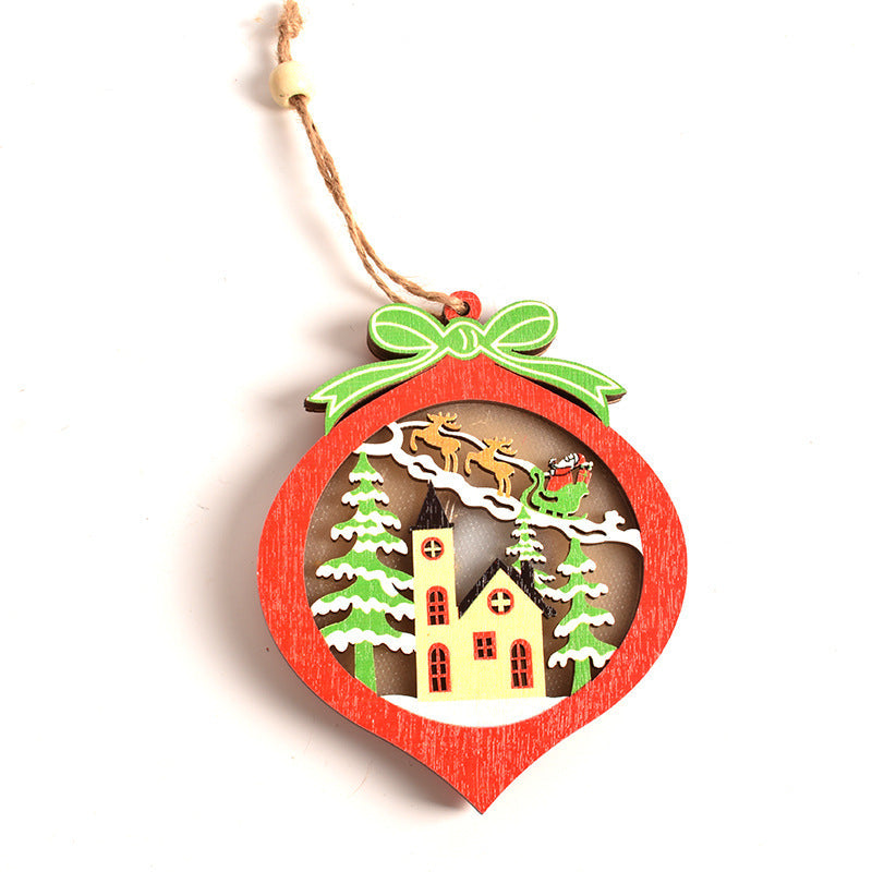 Babble Wrap Starlight Snow Ornament- Set Of 4