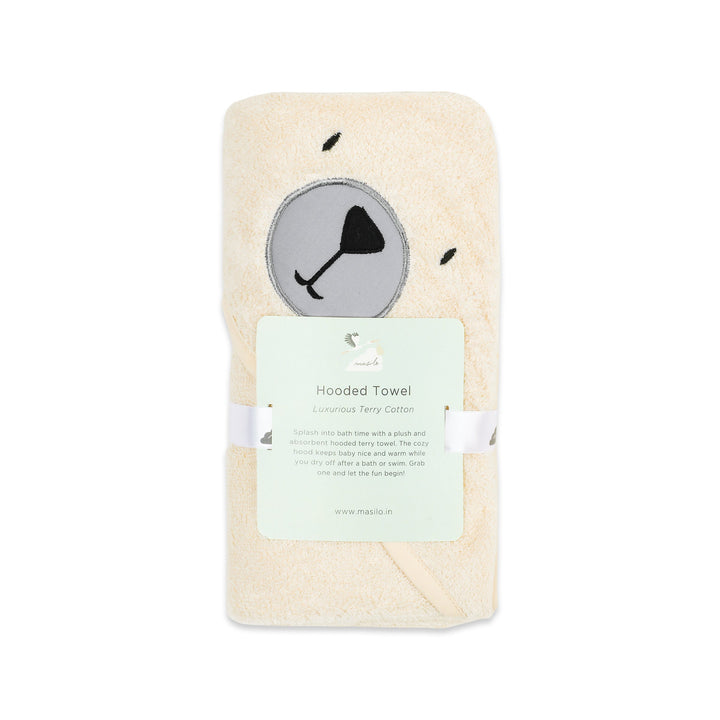 Hooded Towel – Teddy Bear