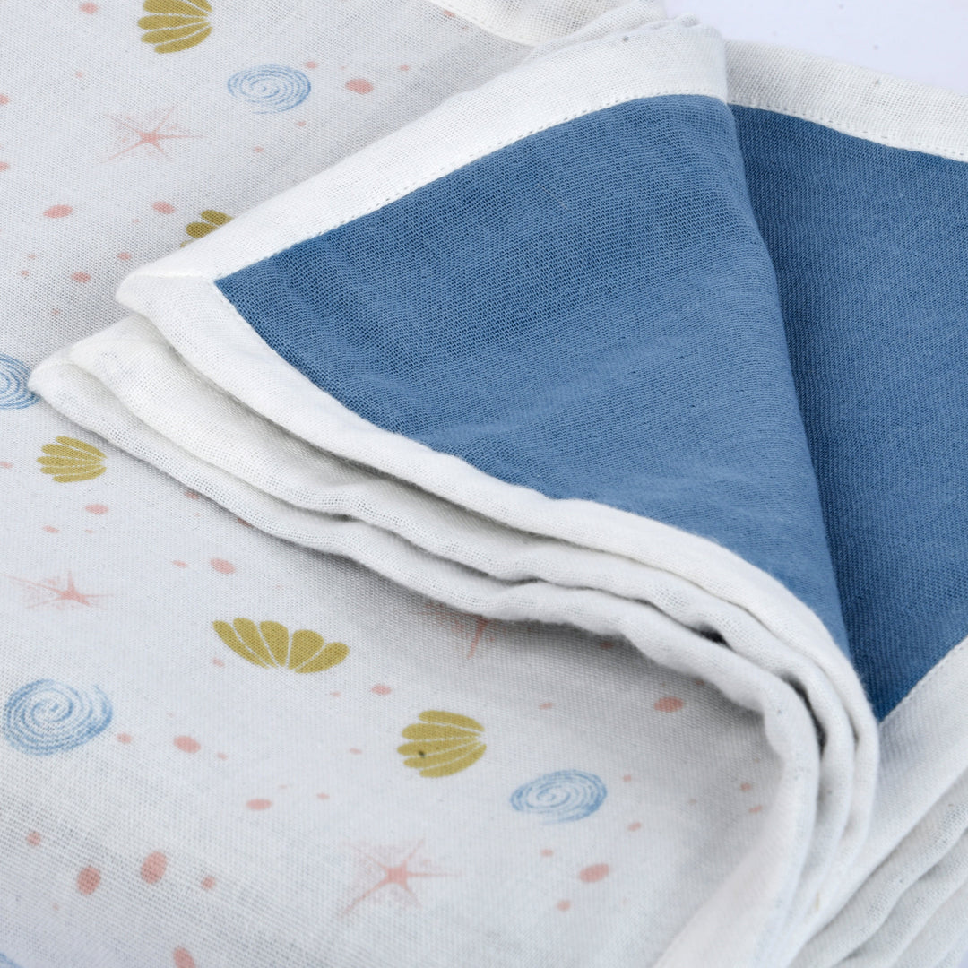 Sea of Dreams Blanket & Swaddle  Set