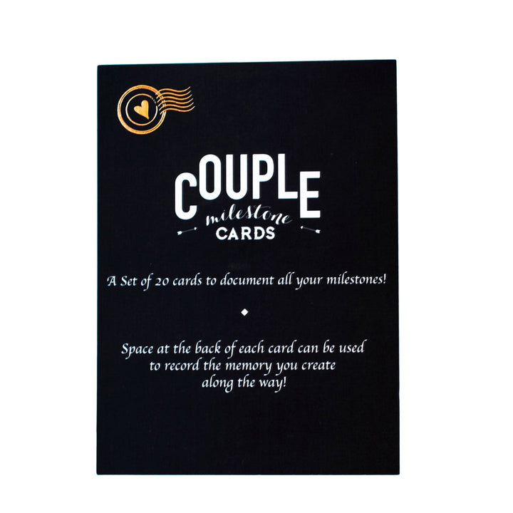 Couples Milestone Cards