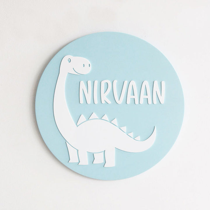 Name Sign - Dinosaur Theme