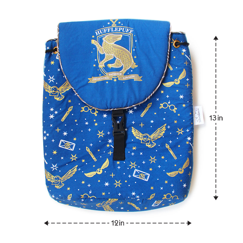 Official Harry Potter House Backpack Bag with Waterproof Lining