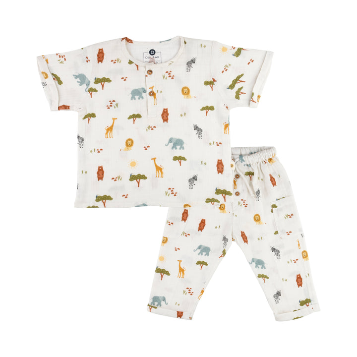 Organic Muslin Joggers Set