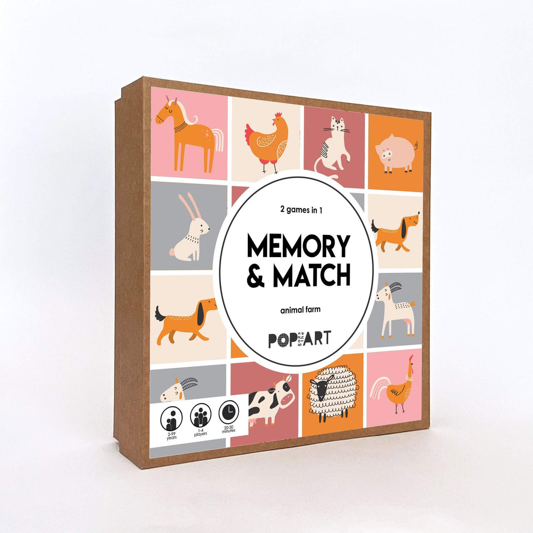 Memory & Match | Farm Animals