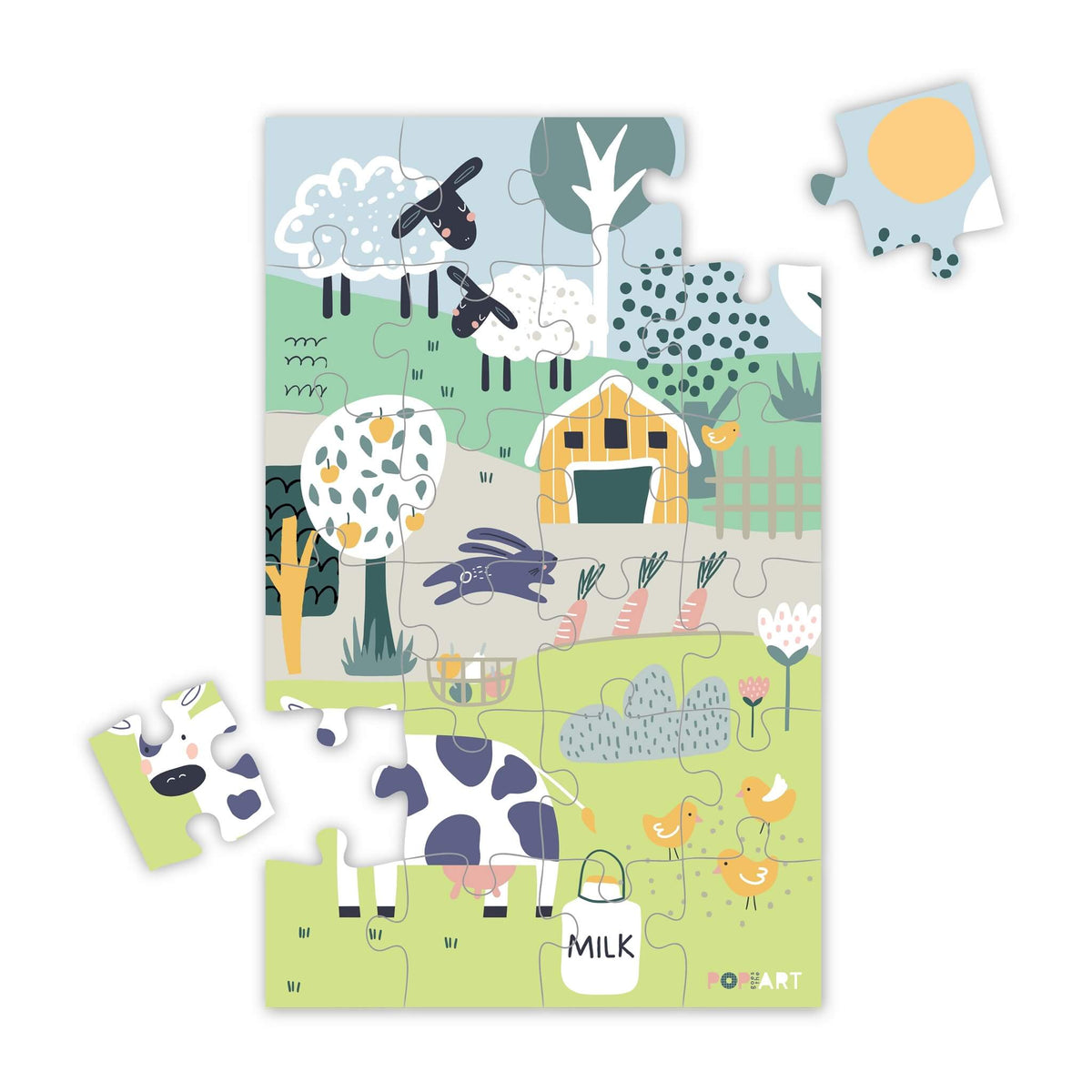 Reversible Puzzle | Farm and City