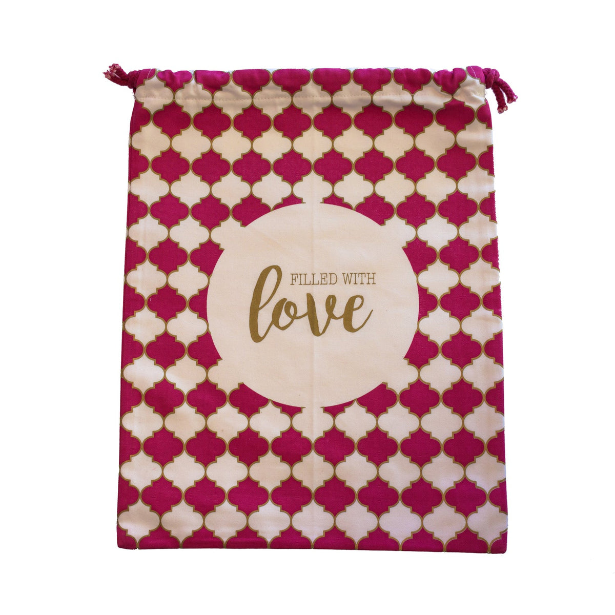 Reusable Canvas Drawstring Bags (Themes Available)