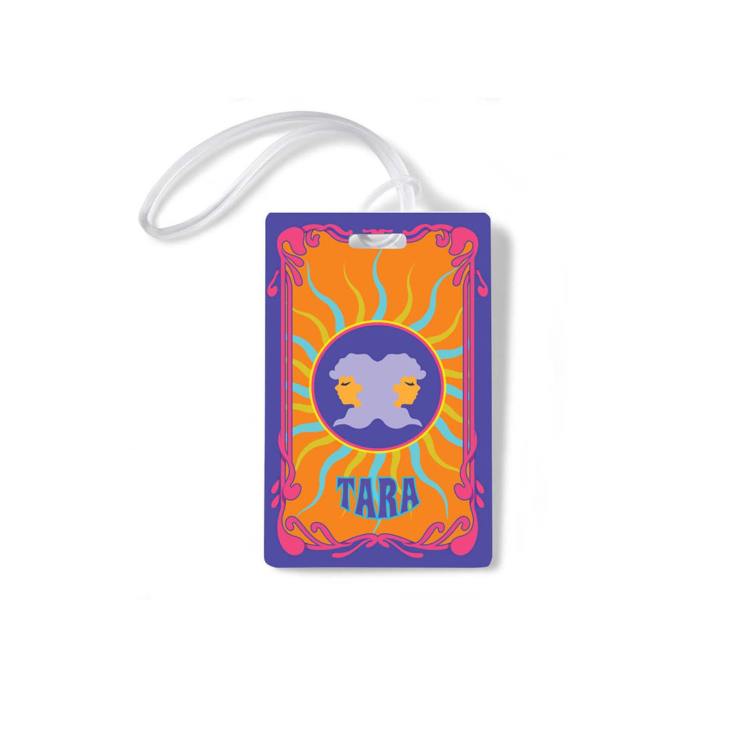 Zodiac Luggage Tags Set of 4 For Girls