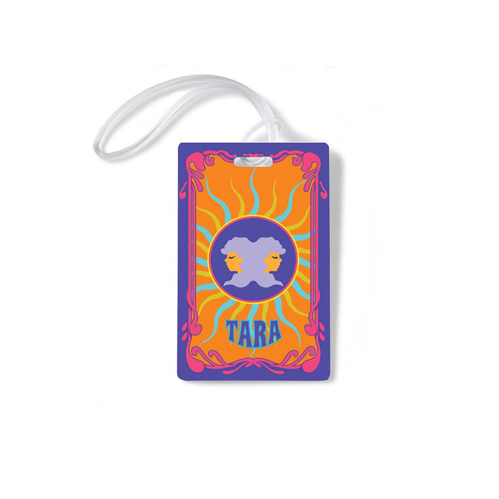 Zodiac Luggage Tags Set of 4 For Girls