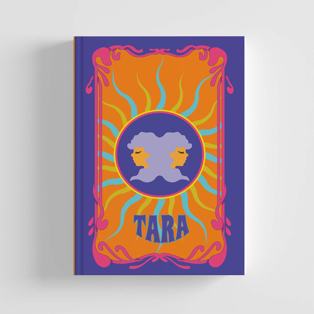 Zodiac Hard Bound A5 Notebook For Girls