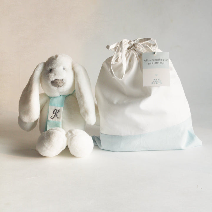 Personalized Bunny - Blue