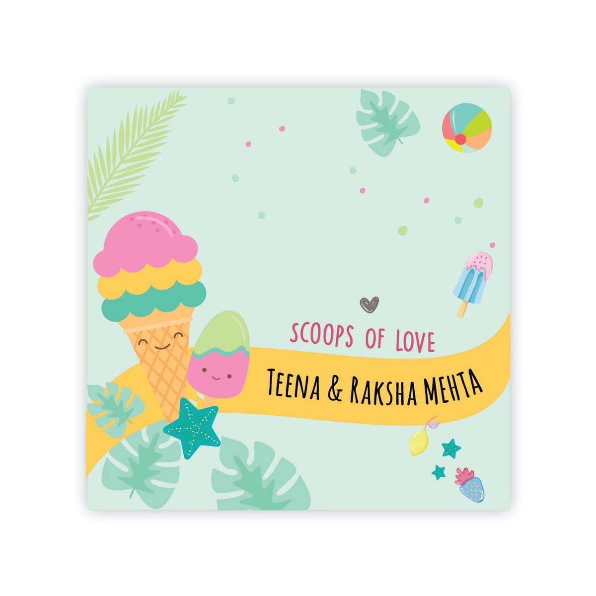 Gift Tag for Sister - Set of 24 (Themes Available)