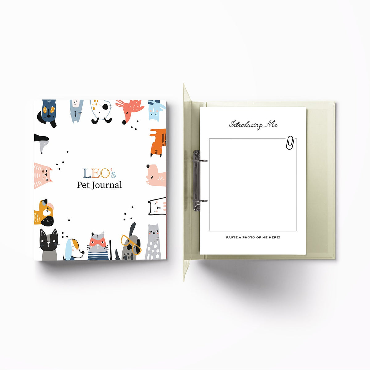 Pet Journal (Themes Available)