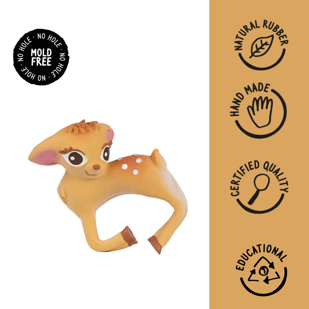 Oli & Carol Olive The Deer Bracelet Teether - Sohii India