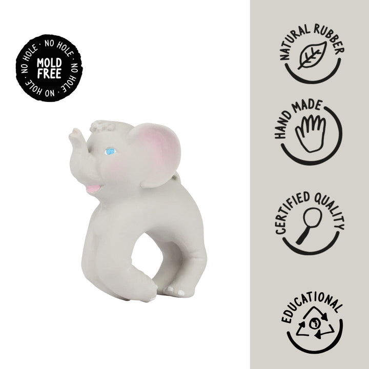 Oli & Carol Chewable Bracelet Combo- (Olive The Deer + Nelly The Elephant) Teether
