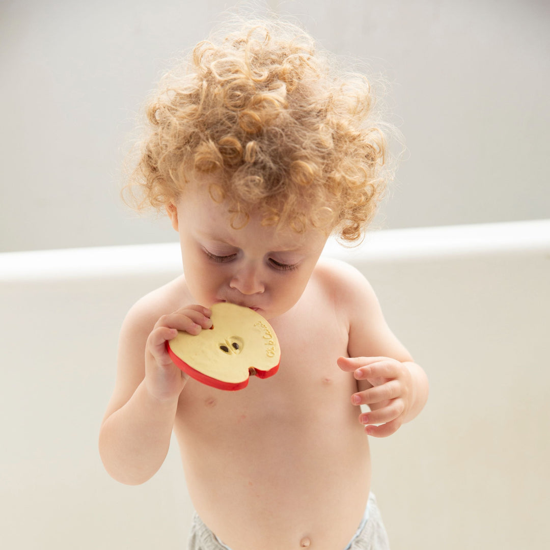 Oli & Carol Pepita The Apple Natural Rubber Teether - Sohii India