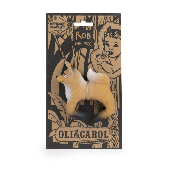 Oli & Carol Rob The Fox Bracelet Teether - Sohii India