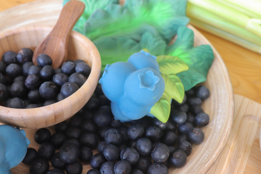 Oli & Carol Jerry The Blueberry Natural Rubber Teether