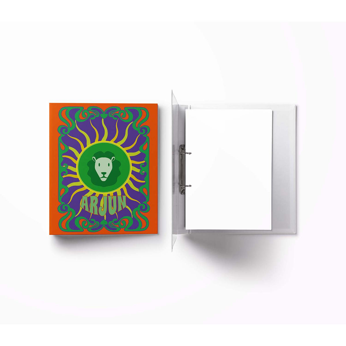 Zodiac A4 Vertical Clip Binder File For Boys