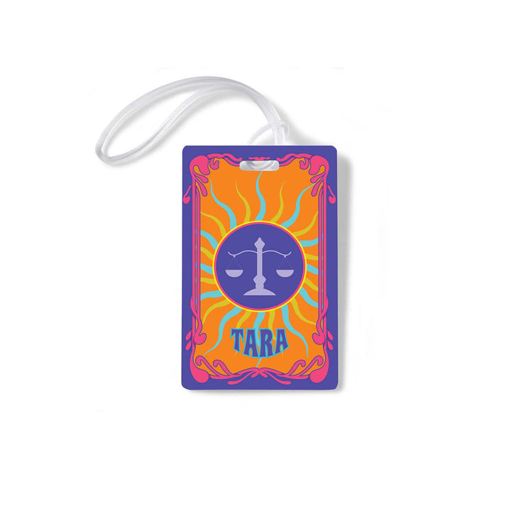 Zodiac Luggage Tags Set of 4 For Girls