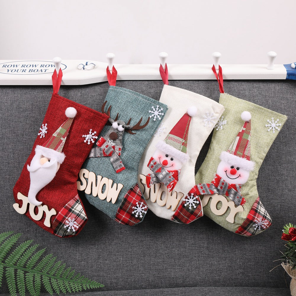 Linen Mini Stockings