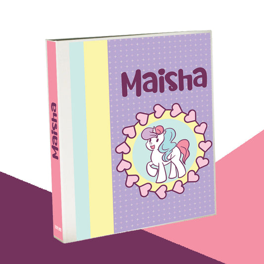 Personalised Binder - Little Pony