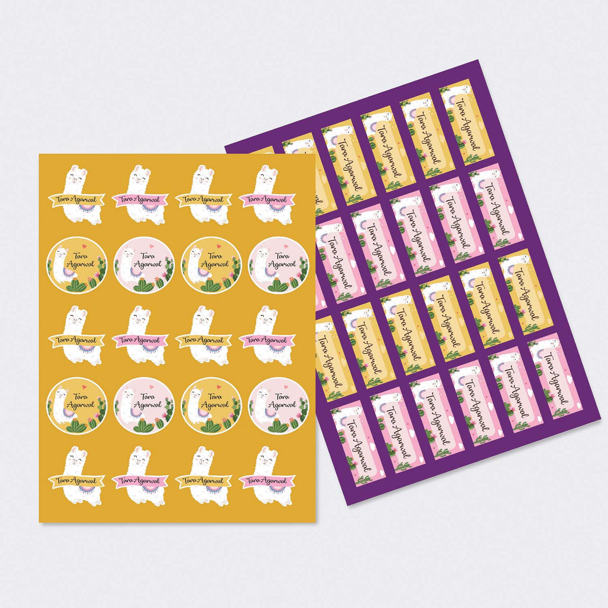 Sticker Sheet - Set of 2 (Themes Available)