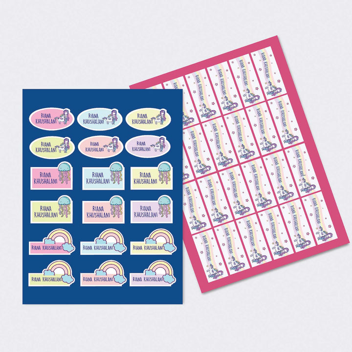 Sticker Sheet - Set of 2 (Themes Available)