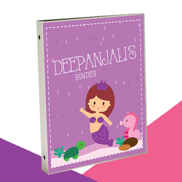 Personalised Binder - Mermaid