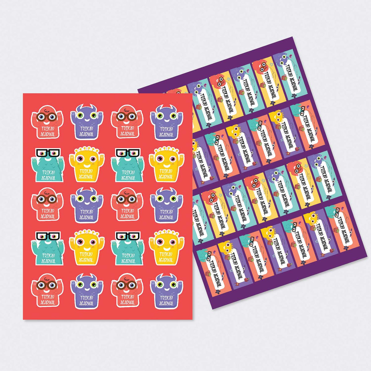 Sticker Sheet - Set of 2 (Themes Available)