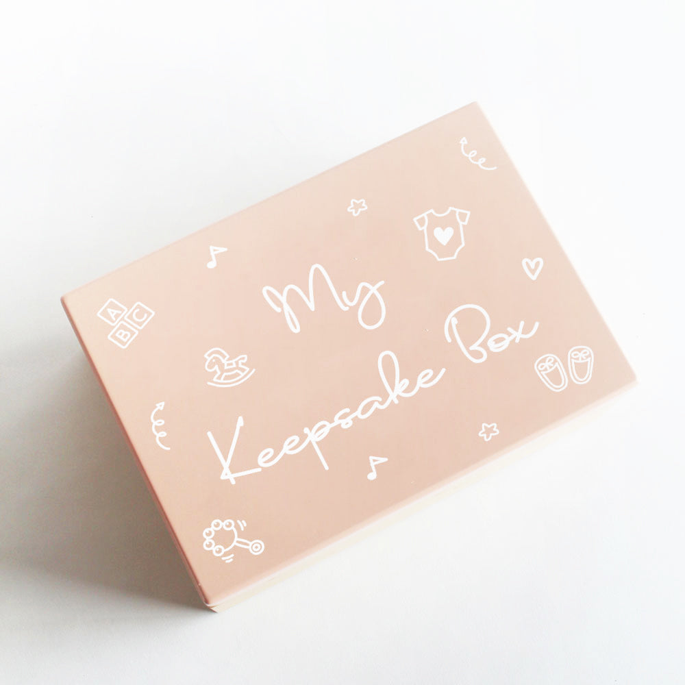 My Keepsake Box (Baby Theme) - Pink