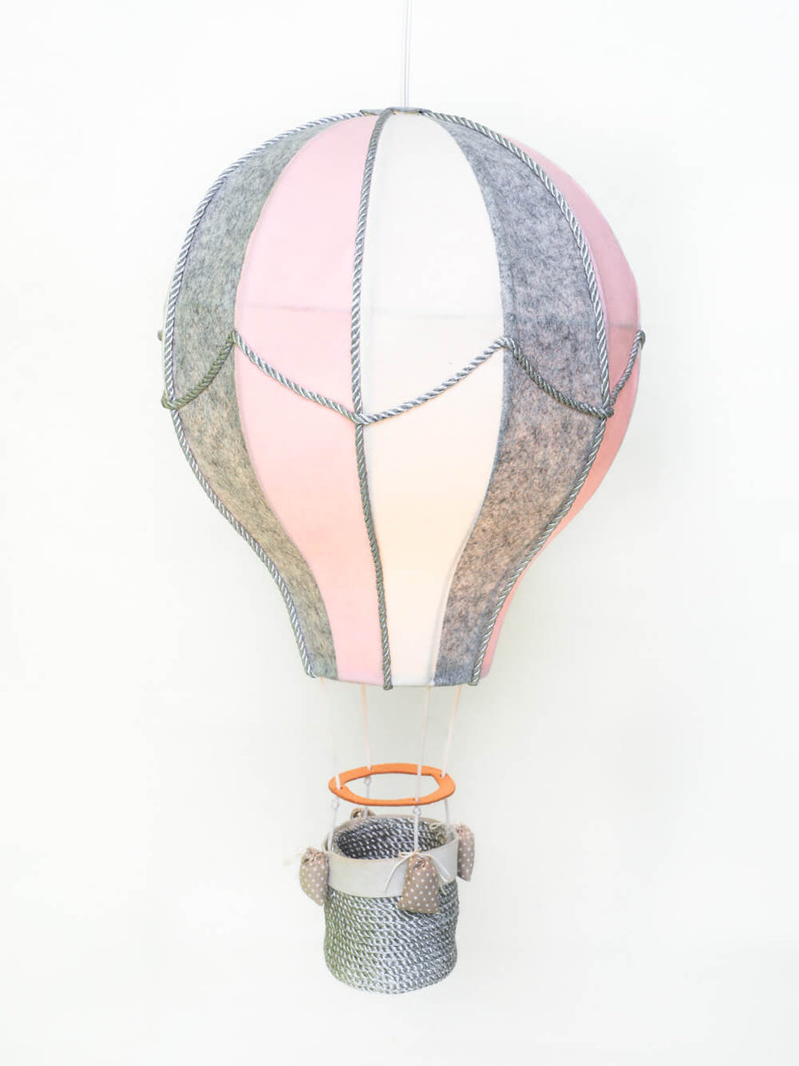 Pink Hot Air balloon lamps