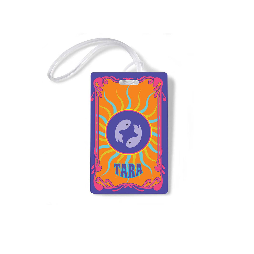 Zodiac Luggage Tags Set of 4 For Girls